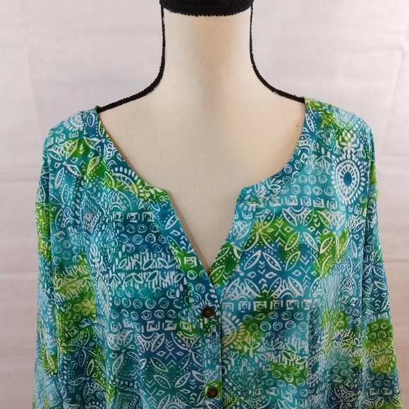 Catherine's Blouse - Size 5X (34-36W) - NWT - Picture 2 of 7
